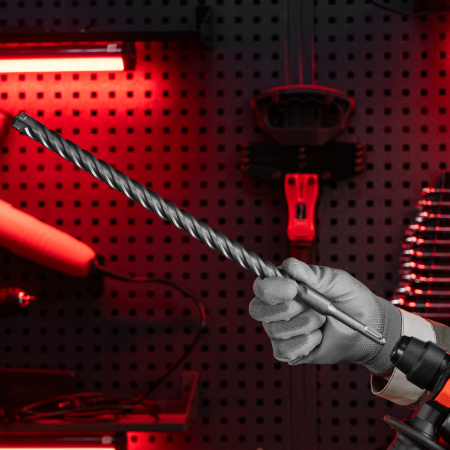 Бур по бетону, 20 x 400 мм, SDS PLUS c крестовой пластиной MATRIX