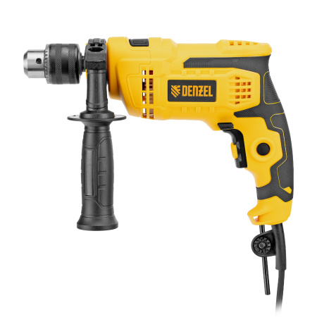 Дрель ударная IDD-750, 750 Вт, 0-3000 об/мин, 48000 уд/мин Denzel