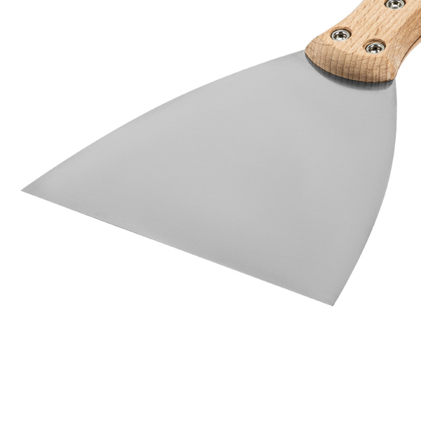 Шпательная лопатка из нержавеющей стали, 120 мм, буковая рукоятка, EFP Matrix цена