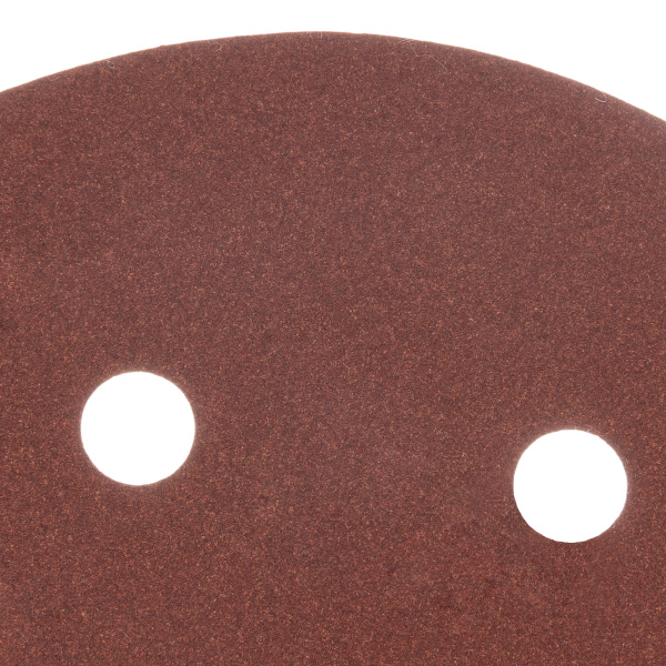 Круг абразивный на ворсовой подложке под "липучку", перфорированный, P 180, 150 мм, 5 шт Matrix