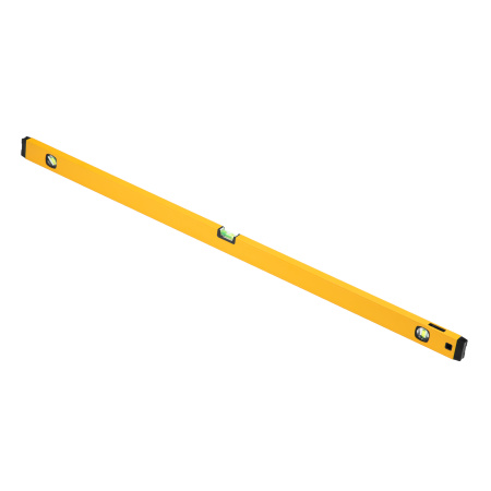 Уровень алюминиевый, магнит, фрезерованный, 3 глазка (1 зеркал.) 0,5 мм/м, 1200 мм Denzel цена