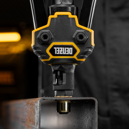 Заклепки резьбовые, стальные, оцинкованные, М12, пластиковый кейс, 25 шт. Denzel цена