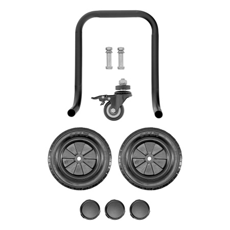 Компрессор безмасляный, малошумный DLS 1800/100,1800 Вт, 3x600, 100 л, 345 л/мин Denzel