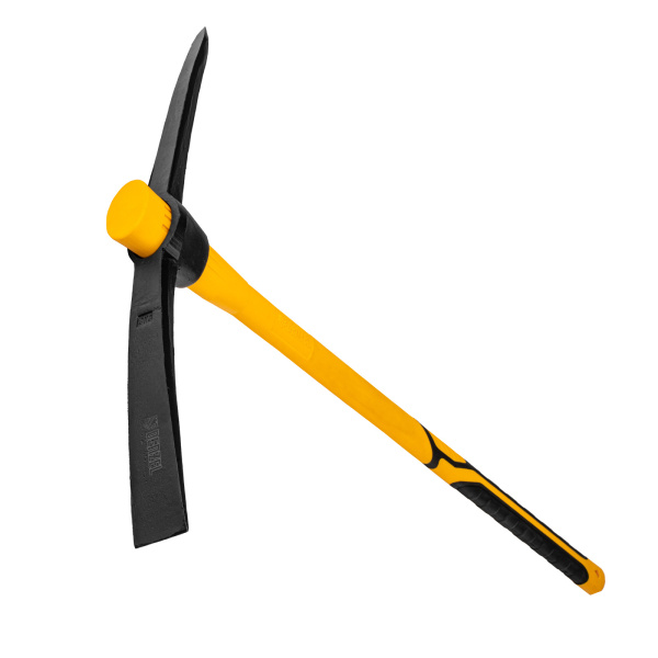 Кирка 3000 г, фиберглассовая обрезиненная рукоятка 900 мм Denzel цена