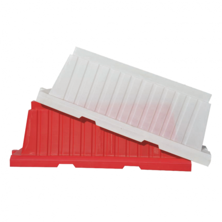 Блoк дopoжный вклaдывaющийcя 2м (бeлый)