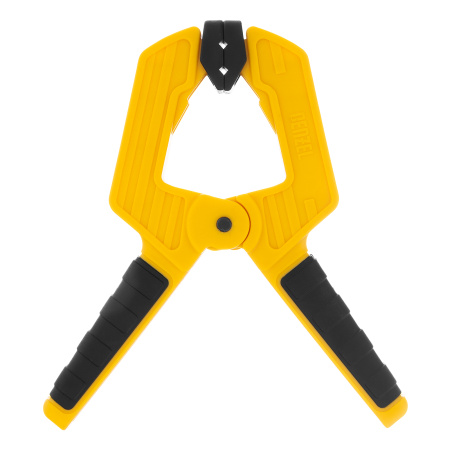 Струбцина клещеобразная, усиленная 50 х 35 мм, двухкомпонентные рукоятки Denzel цена