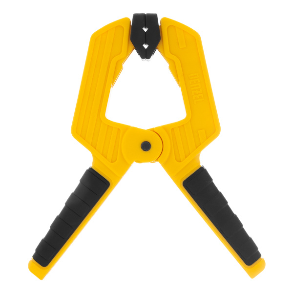 Струбцина клещеобразная, усиленная 50 х 35 мм, двухкомпонентные рукоятки Denzel цена