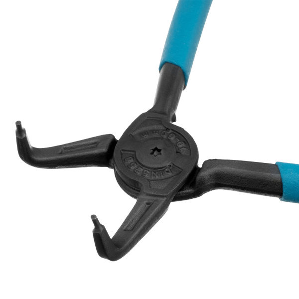 Съемник, 165 мм, для внутренних стопорных колец (19-60 мм) изогнутые губки (сжим) Gross