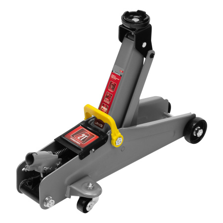 Домкрат гидравлический подкатной, 2 т, h подъема 135-385 мм, в пласт. кейсе Matrix цена