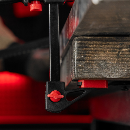 Струбцина универсальная F-образная, 150 х 265 х 45 мм, пластмассовый корпус Matrix цена