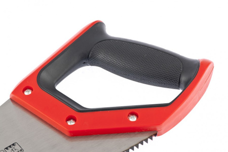 Ножовка по дереву, 450 мм, зуб 2D, каленый крупный зуб 5-6 TPI, двухкомпонентная рукоятка Matrix цена