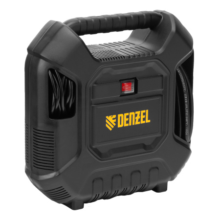 Компрессор воздушный DL1100 1.1 кВт, 180 л/мин, с набором аксессуаров Denzel