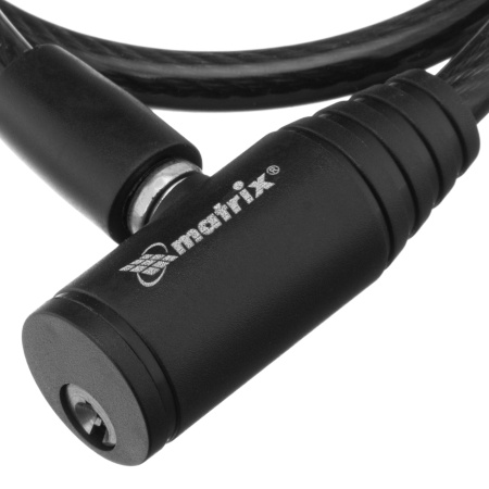 Замок тросовый универсальный, 8 х 650 мм Matrix цена