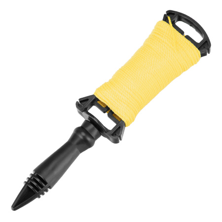 Шнур Нейлоновый разметочный на катушке c ручкой D 1.5 мм, 30 м Matrix цена