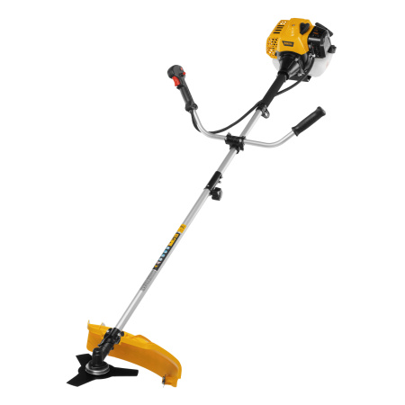 Триммер бензиновый DTS-33S, 33 см3, разъемная штанга, состоит из 2 частей Denzel цена