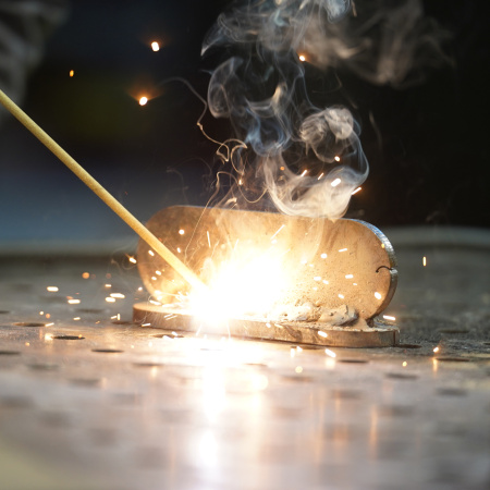 Электроды DER-46 Goldline, диам. 3 мм, 1 кг, рутил-целлюлозное покрытие Denzel