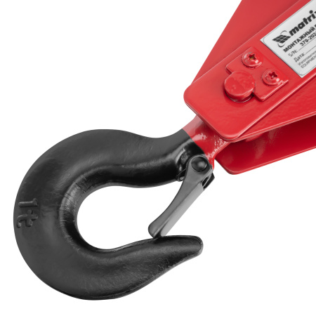 Блок монтажный с крюком, 1 т Matrix цена