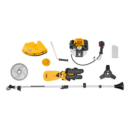 Триммер бензиновый DGT 520S, 52 см3, 3 л. с, разъемная штанга, состоит из 2 частей Denzel цена