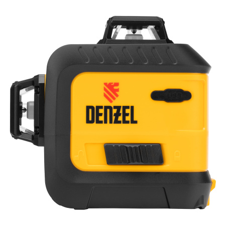 Лазерный уровень мультипризменный LX 360-3 Red, 30 м, 635 нм, аккумулятор Li 2800 мАч, резьба 5/8" Denzel цена