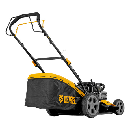 Газонокосилка бензиновая GLR-460SP-ZS, 149 см3, ширина 46 см, привод, травосборник 65 л Denzel цена