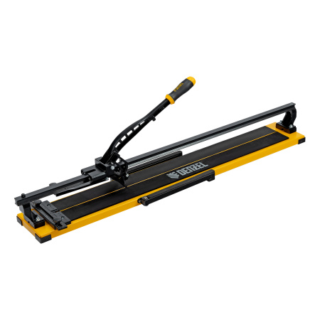 Плиткорез рельсовый 1000х16мм, каретка на подш., стальная станина, усил. рукоятка-пенал Denzel цена