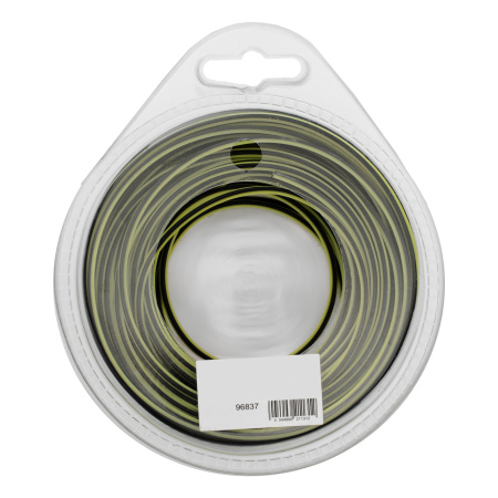 Леска для триммера двухкомпонентная квадратная, 2,0мм х 15м, блистер SkyCutter Denzel цена