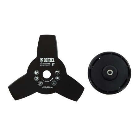 Триммер бензиновый DR-52, 52 см3, неразъемная штанга, состоит из 2 частей Denzel цена