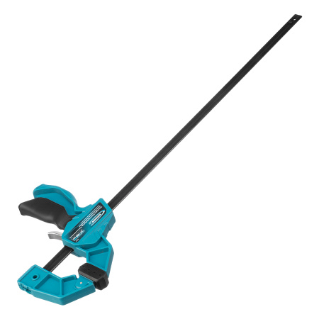 Струбцина реечная, быстрозажимная, пистолетного типа, пошаговый механизм, пластиковый корпус, 600мм Gross цена