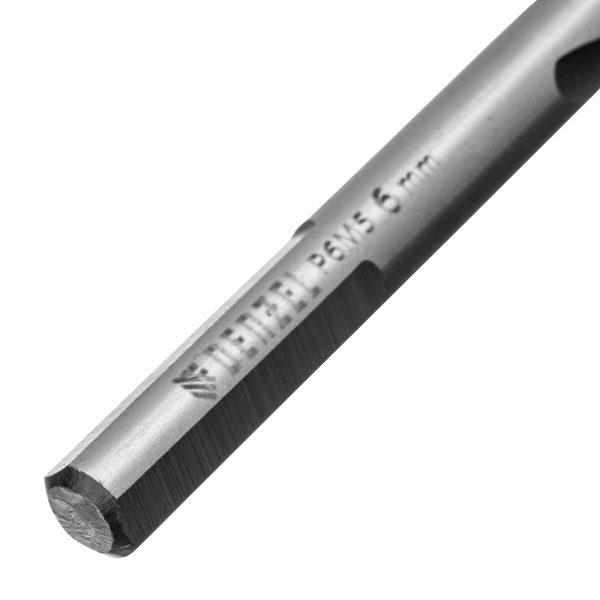 Сверло спиральное по металлу 6 x 93мм, Р6М5, Golden Tip, многогранная заточка Denzel