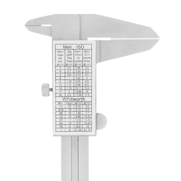 Штангенциркуль, 150 мм, 0.05 мм, нержавеющая сталь, с глубиномером Gross цена