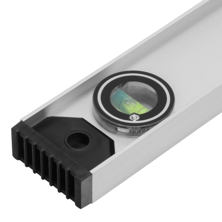 Уровень алюминиевый "Рельс", 1800 мм, 3 глазка (1 поворотный) Matrix цена