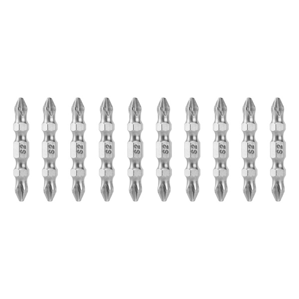 Бита двухстор., PH2-PH2х45мм, сталь S2, 10шт. Gross