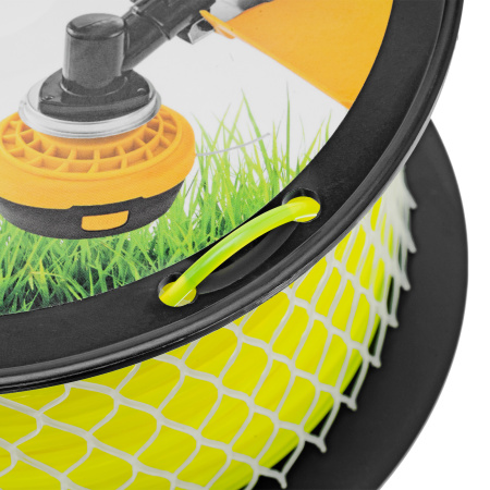 Леска для триммера круглая, 3,0мм х 123м, на DIN катушке FLEX CORD,  Denzel цена