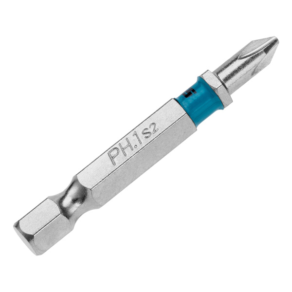 Бита PH1х50мм, сталь S2, шестигр., 10 шт. Gross