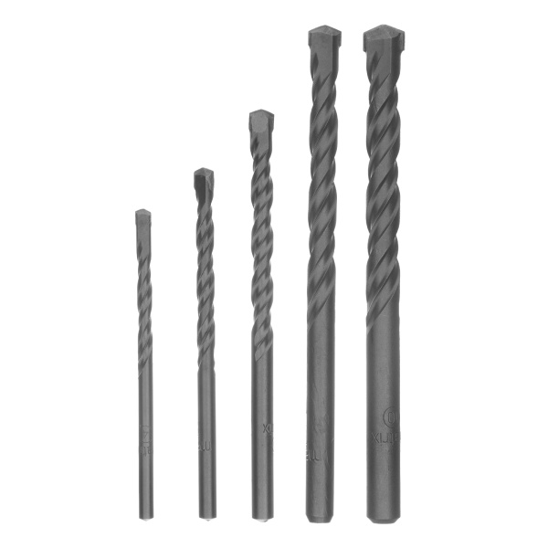 Набор сверл по бетону, 4-5-6-8-10 мм, пластиковый кейс, Matrix