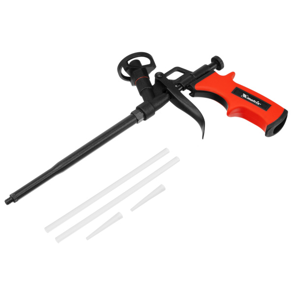 Пистолет для монтажной пены, тефлоновое покрытие, двухкомпонентная ручка Matrix цена