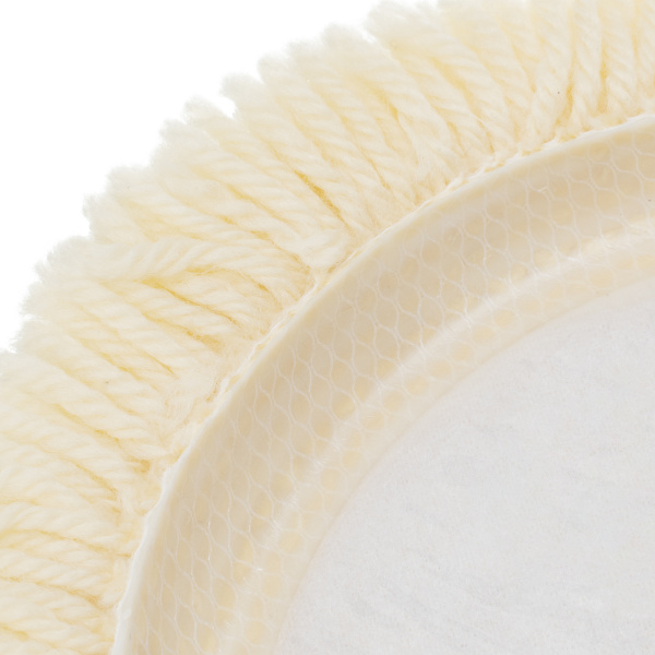 Насадка полировальная "под липучку", 180 мм, плетеная шерстяная нить Matrix