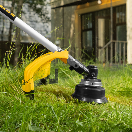 Триммер бензиновый DTL-33, 33 см3, неразъемная штанга Denzel цена