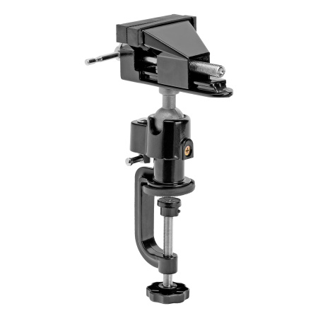 Тиски настольные, многофункциональные, сменная насадка, хомут для дрели, шарнирный механизм, 70 мм Matrix