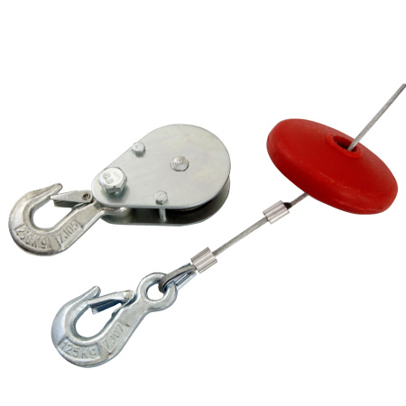 Тельфер электрический TF-250, 0.25 т, 540 Вт, высота 12 м, 10 м/мин Denzel цена