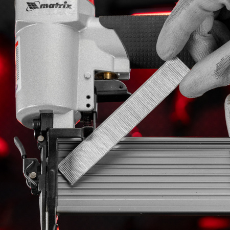 Гвозди для пневматического нейлера, длина 20 мм, ширина 1.25 мм, толщина 1 мм, 5000 шт Matrix цена