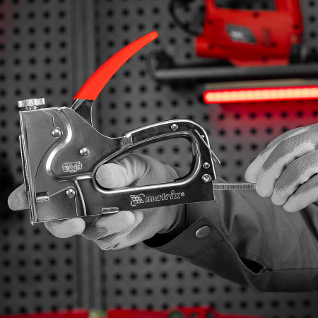 Скобы, 6 мм, для мебельного степлера, закаленные, тип 140, 1000 шт Matrix цена