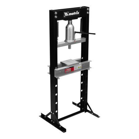 Пресс гидравлический, 20 т, 640 х 540 х 1500 мм. (комплект из 2 частей) Matrix цена