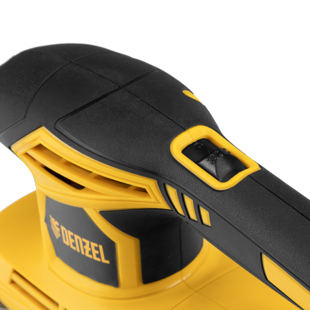 Машина плоскошлифовальная вибрационная VS-90-187, 240 Вт, 6000-11000 об/мин Denzel цена