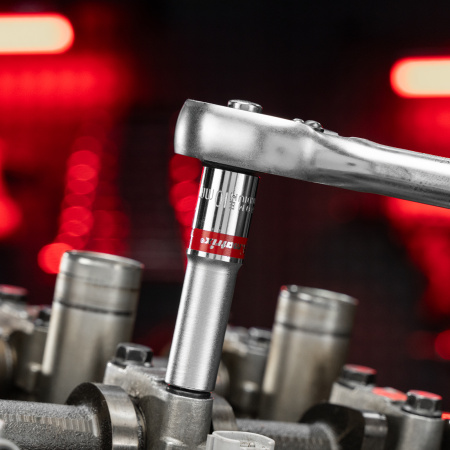 Набор удлиненных торцевых головок 3/8", 6 гранные, CrV, 8-19мм, 10 штук Matrix