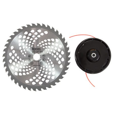 Триммер бензиновый DT 43, 43 см3, 2.5 л. с, неразъемная штанга, состоит из 2 частей Denzel цена