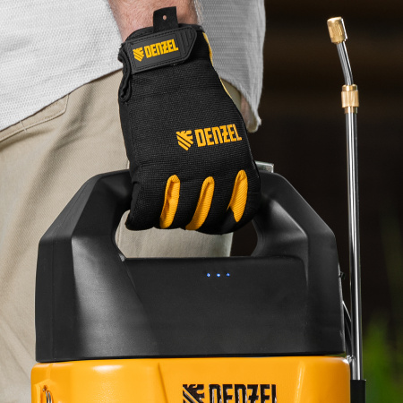 Опрыскиватель аккумуляторный D-5LI, 5 л, Li-Ion акк., 12 В, 2 Ач Denzel цена