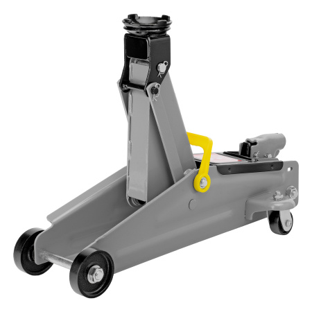 Домкрат гидравлический подкатной, 2 т, высота подъема 135-355 мм Matrix цена