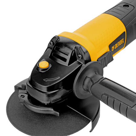 Углошлифовальная машина AGD125-1000, 1000 Вт, 125 мм, 3000-10000 об/мин Denzel