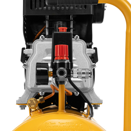 Компрессор воздушный, прямой привод DC1500/50, 1.5 кВт, 50 литров, 220 л/мин Denzel